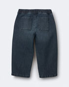 Toddler Barrel Jean in Medium Wash - Blue, image 2 of 3 slides