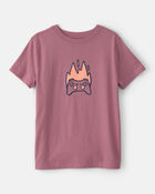 Boys Game Controller Graphic Tee - Red, image 1 of 3 slides