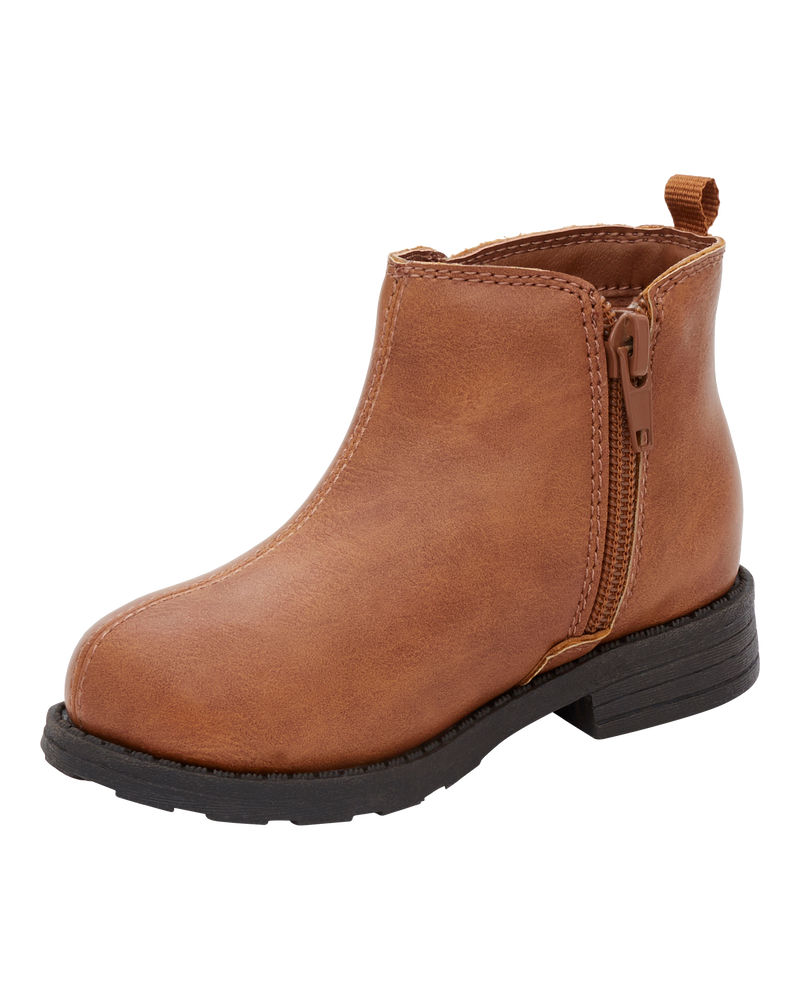 Kids Girls Kid Faux Leather Chelsea Boots 2Y Carter s