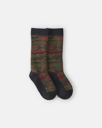 Boys Kombi Rumble Sock - Orange, 