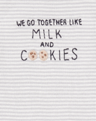 B&eacute;b&eacute; - Ensemble 3 pi&egrave;ces &agrave; petits personnages Milk & Cookies, image 4 sur 5 diapositives
