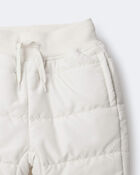Toddler Ski Jogger Pant - Cream, image 7 of 7 slides