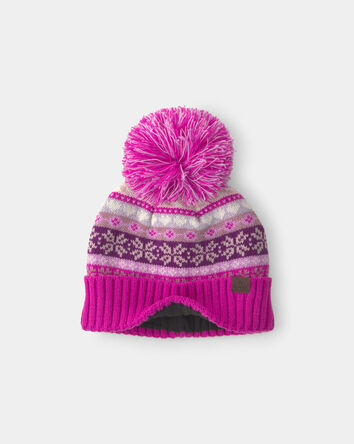 Filles - Tuque givre d&rsquo;hiver Kombi - Rose, 
