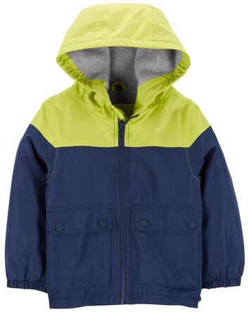 Colorblock Fleece-Lined Jacket, 