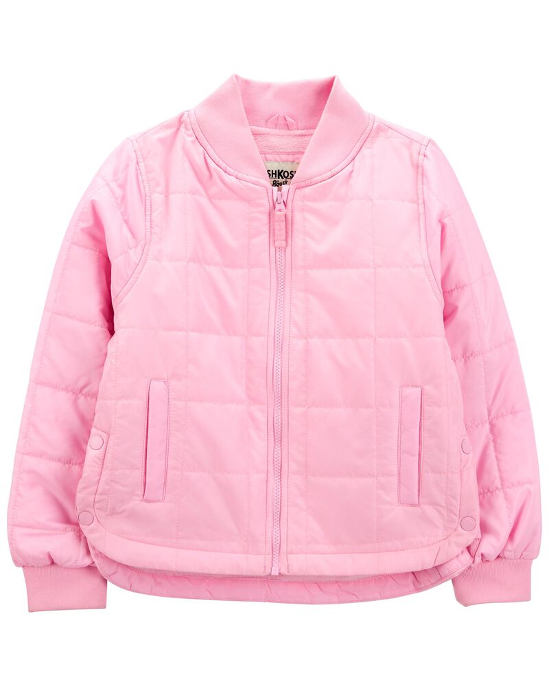 Kid Fleece-Lined Quilted Midweight Jacket, image 1 of 4 slides