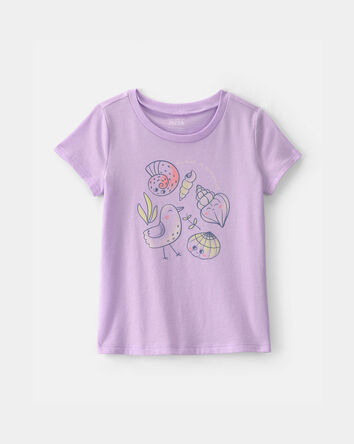 Tout-petit fille - T-shirt &agrave; imprim&eacute; &laquo;Believe in Your-Shellf&raquo; - Mauve, 
