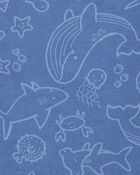Toddler Sea Animals Graphic Tank - Blue, image 2 of 3 slides