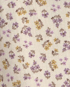 Baby Girl 2-Pack Floral Pull-On Pants - Purple, image 3 of 5 slides
