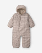 Baby Boy Columbia Powder Lite&trade; II Reversible Bunting- Beige, image 3 of 5 slides