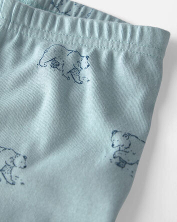 Toddler 2-Piece Organic Cotton Pyjamas in Winter Bears, 