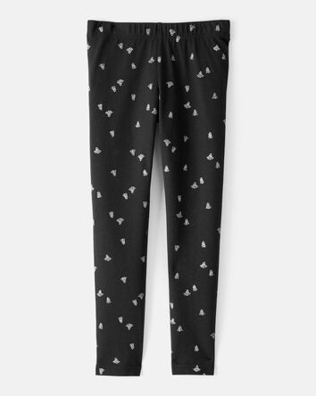 Kid Halloween Ghost Leggings, 