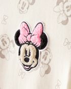 Girls Disney&copy; Minnie Mouse Pullover Sweatshirt - Cream, image 2 of 2 slides