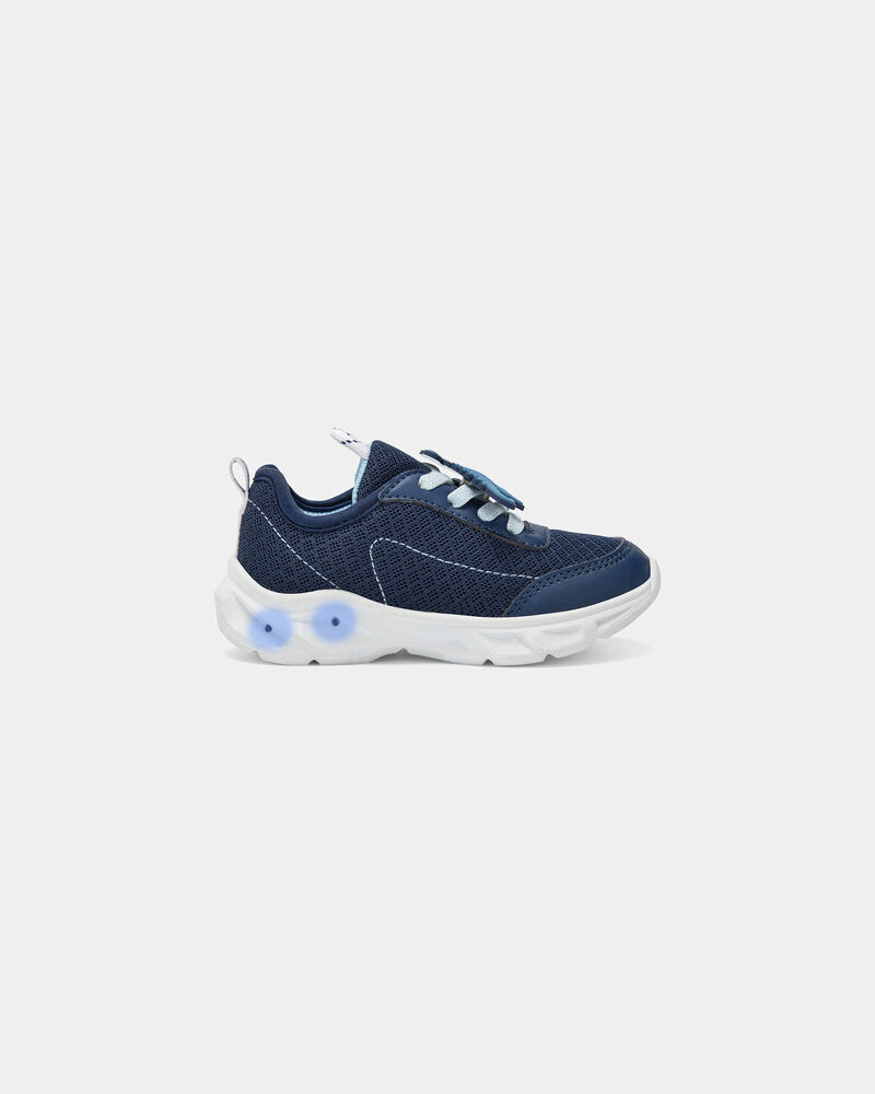 Tout-petit gar&ccedil;on - Chaussures d&eacute;contract&eacute;es, dinosaures - Bleu, image 7 sur 7 diapositives