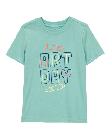 Toddler Art Day Exclusive Graphic Tee, 