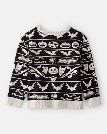Boys The Nightmare Before Christmas Long-Sleeve Sweater - Black, 