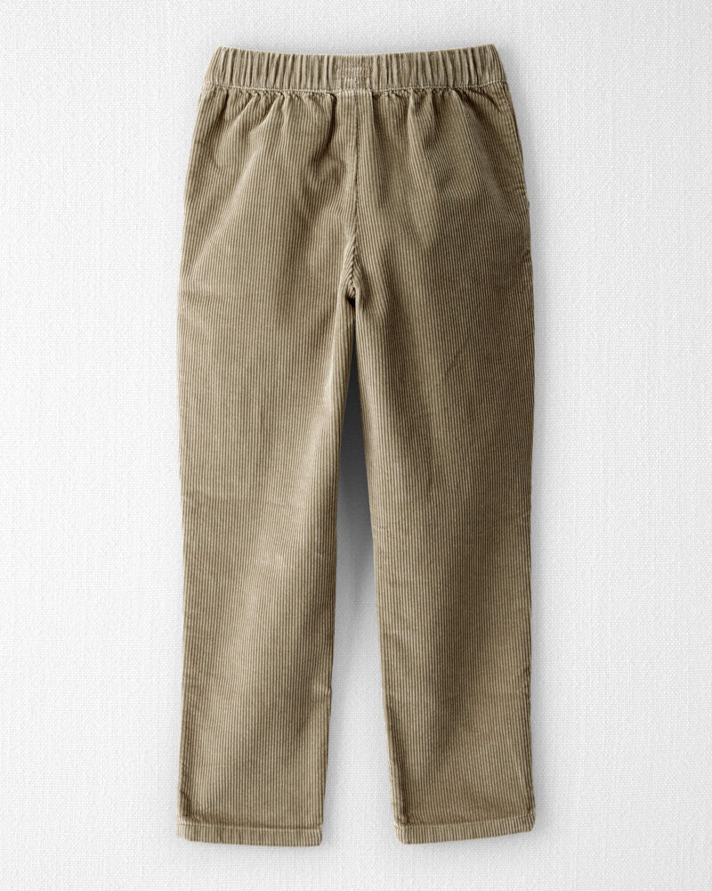 Boys Organic Cotton Corduroy Pants, image 2 of 4 slides