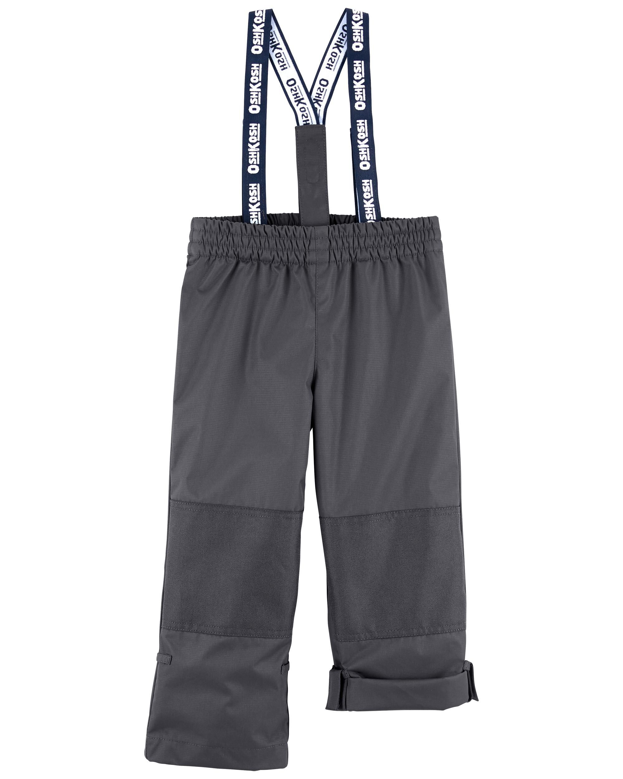 Grey Fleece Lined Lightweight Snow Pants Carter s Oshkosh Canada