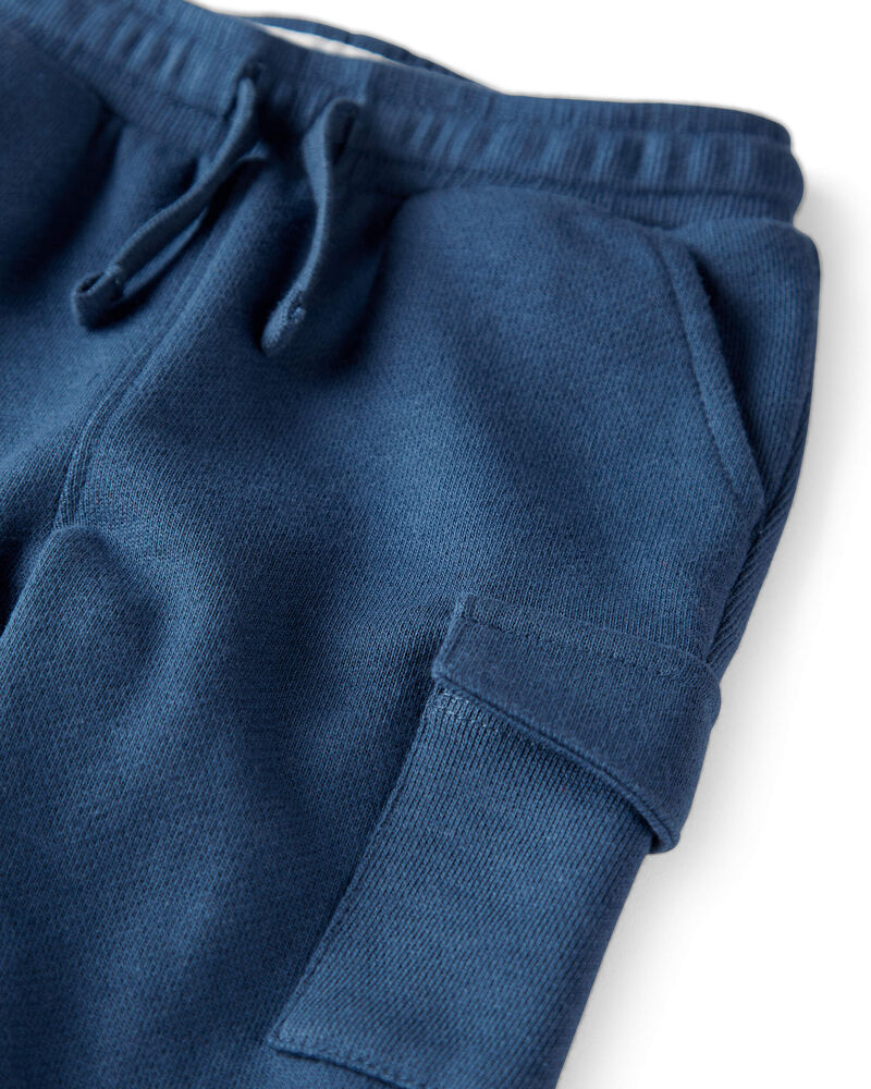Baby Organic Cotton French Terry Joggers, image 3 of 7 slides