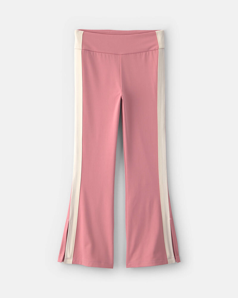 Filles - Legging sport extensible &agrave; jambe &eacute;vas&eacute;e - Rose, image 1 sur 4 diapositives