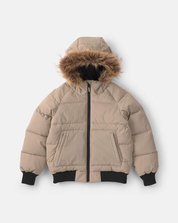 Boys Bubble Urban Jacket-  Beige
, 