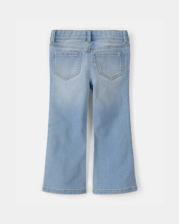 Toddler Girl Denim Flare Jeans - Light Blue, 
