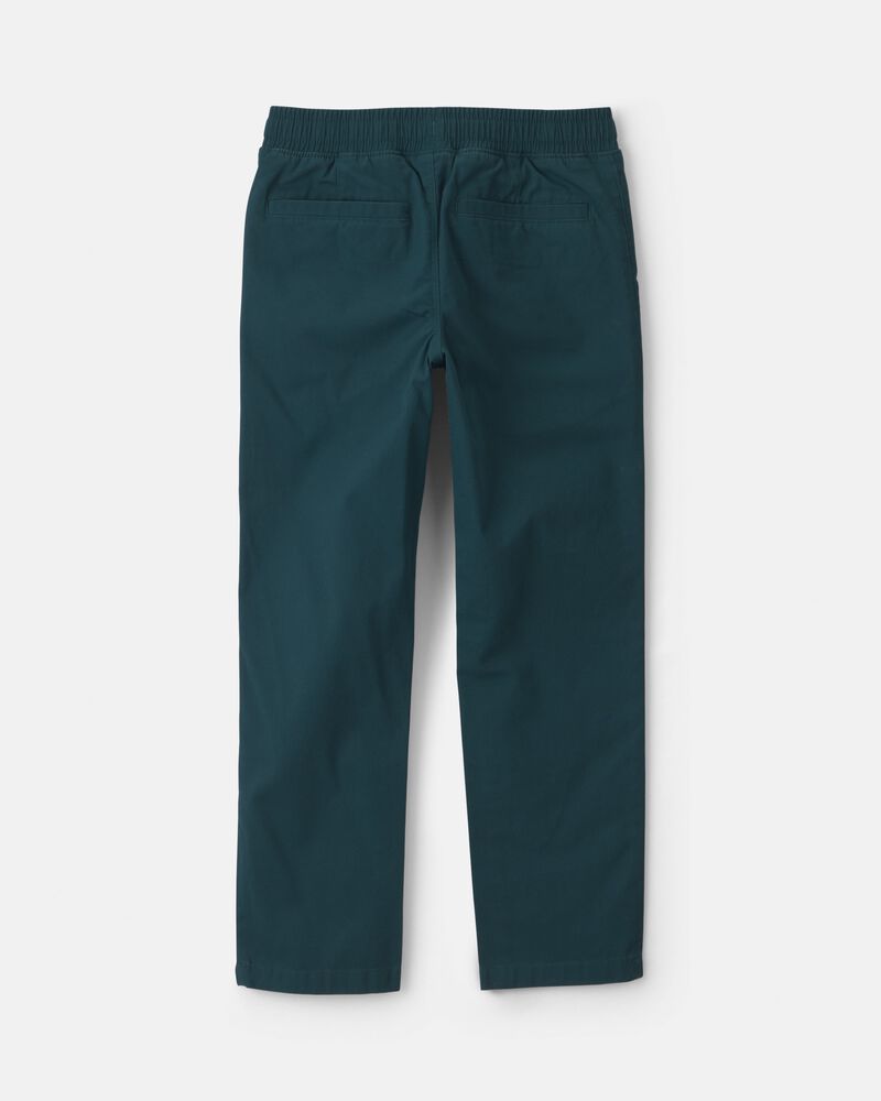 Boys Twill Pants - Teal, image 2 of 4 slides