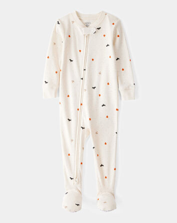 Baby 1-Piece Halloween 100% Snug Fit Cotton Footie Pyjamas, 