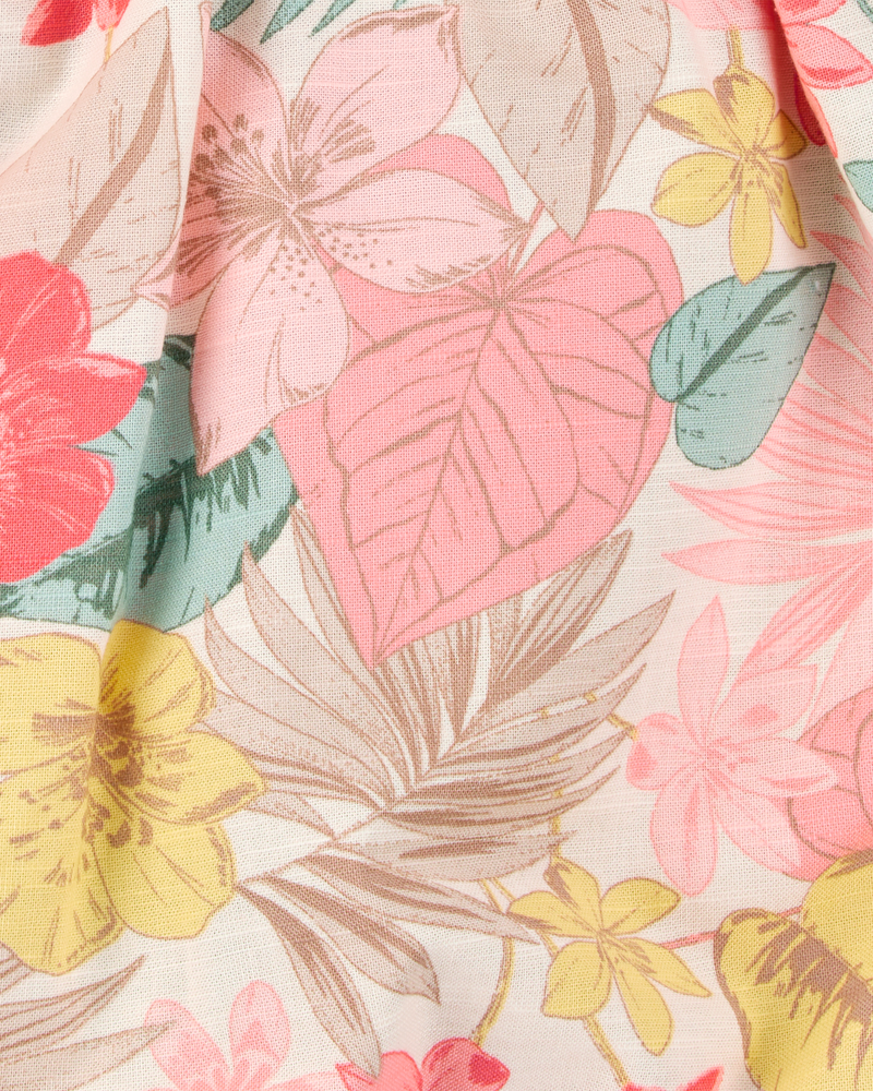 Baby 1-Piece Tropical Print Romper, image 3 of 4 slides