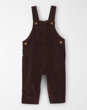 Baby Organic Cotton Corduroy Overalls, 
