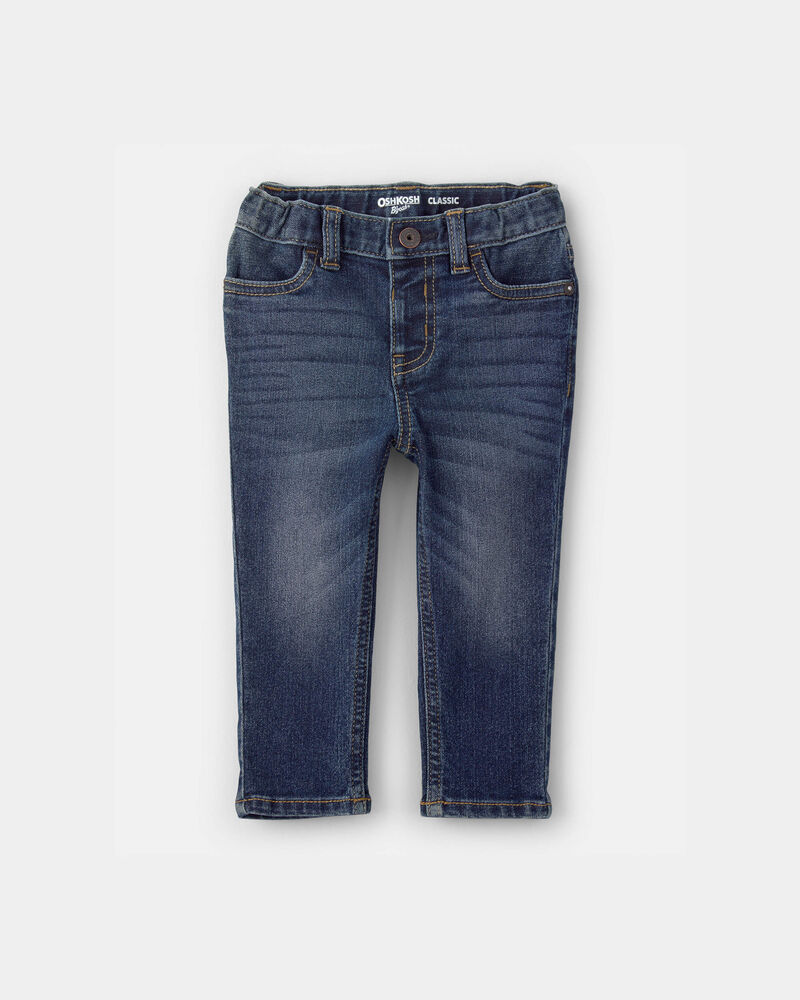 Baby Classic Jeans In Rail Tie True Blue Wash, image 1 of 4 slides