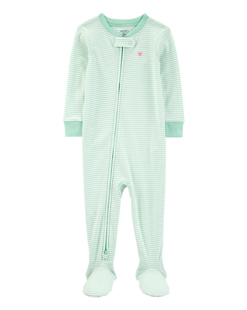 Baby 1-Piece Bunny Cotton Footie Pyjamas, 
