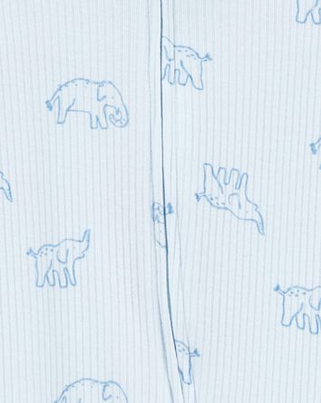 Baby Elephant 2-Way Zip Sleeper, 