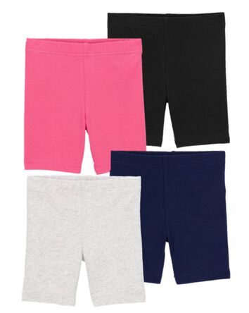 Emballage de 4 shorts extensibles pour toutes-petites, 