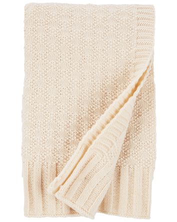 Textured Knit Blanket, 