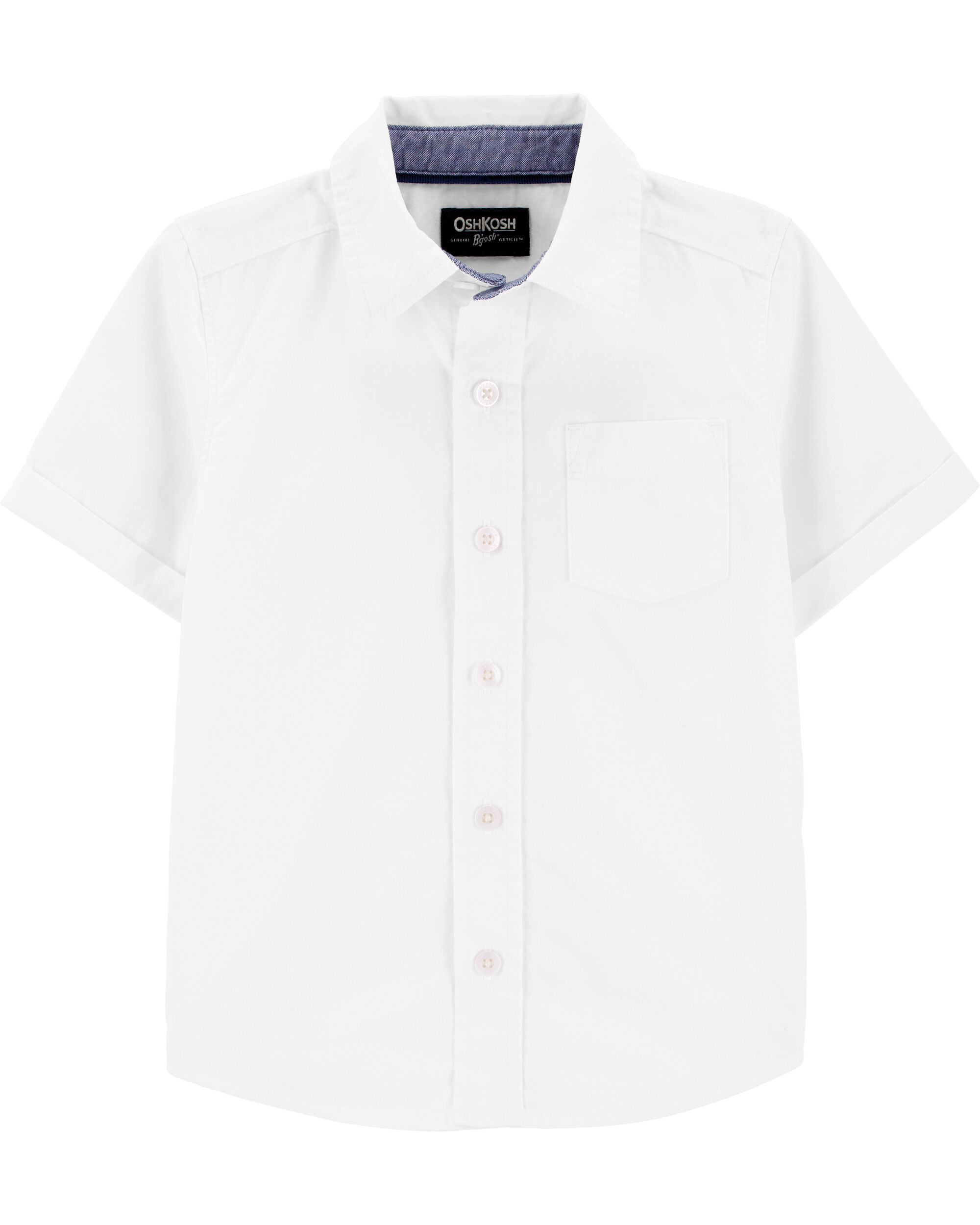 OshKosh BGosh Boys Toddler Short-Sleeve Woven Top