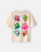Gar&ccedil;ons - T-shirt &agrave; imprim&eacute; Nintendo Super Mario - Cr&egrave;me, image 2 sur 4 diapositives