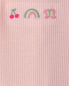Filles - Emballage 2 robes de nuit &agrave; motif papillon - Rose/Vert, image 2 sur 3 diapositives
