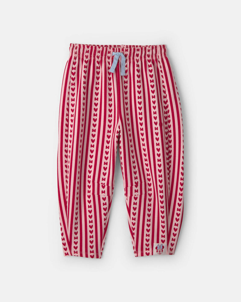 Toddler Girl 2-Piece Disney&copy; Minnie Mouse Heart Long-Sleeve Top & Pant Set - Cream/Red, image 2 of 8 slides