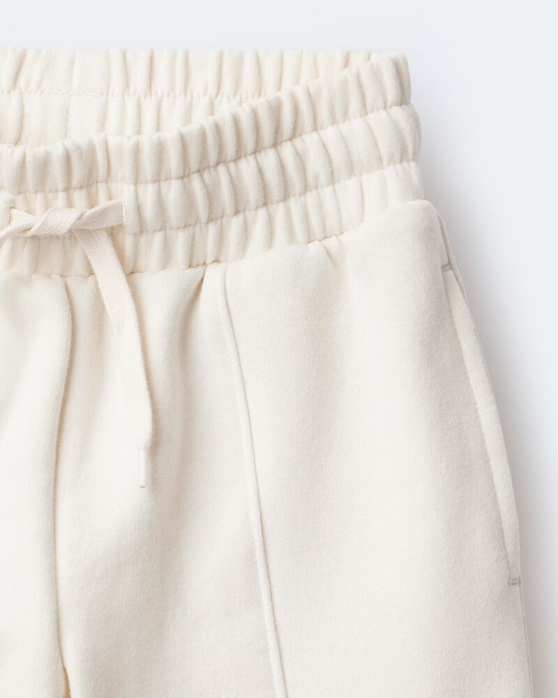Toddler Girl Linda Wide Leg Pant - Cream, image 7 of 7 slides