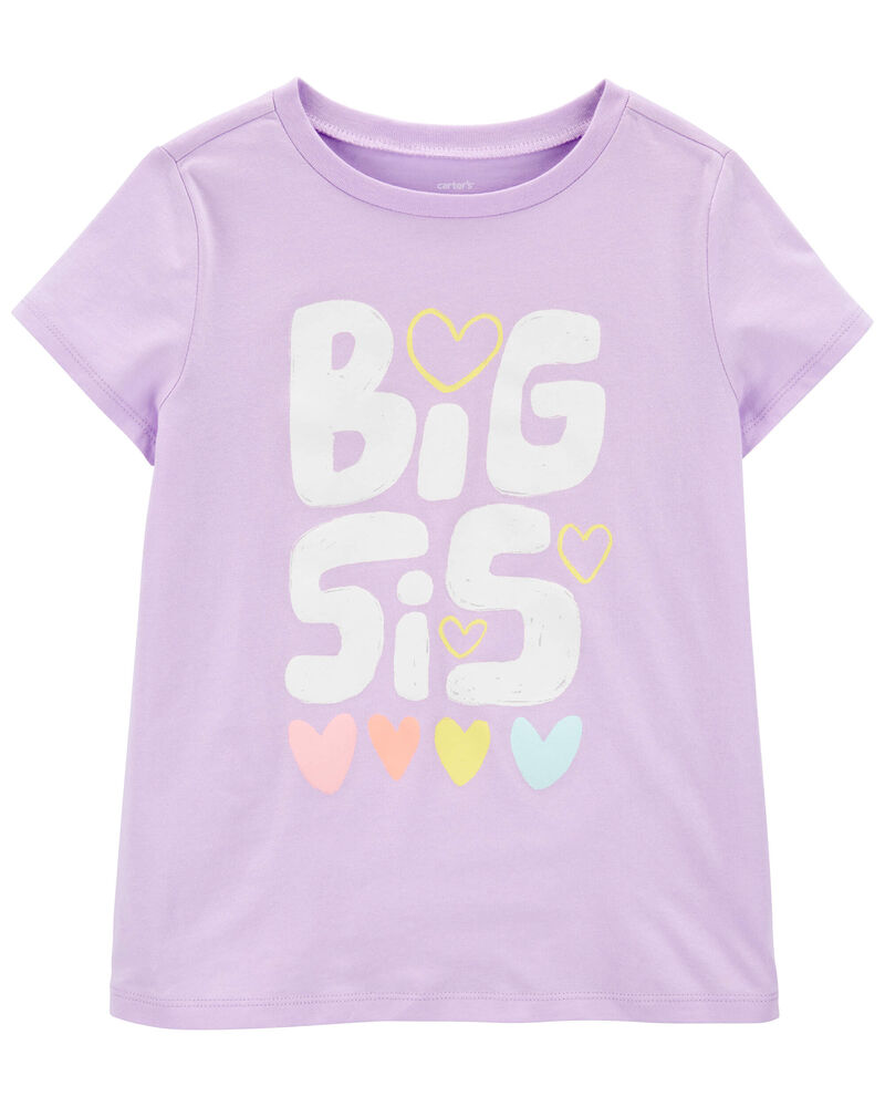 Girls Big Sis Graphic Tee, image 1 of 3 slides