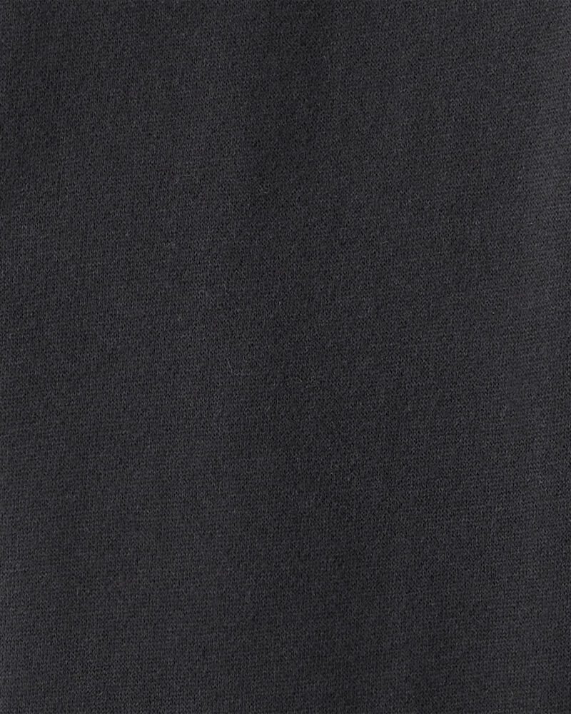 Boys Cotton Joggers - Black, image 3 of 4 slides