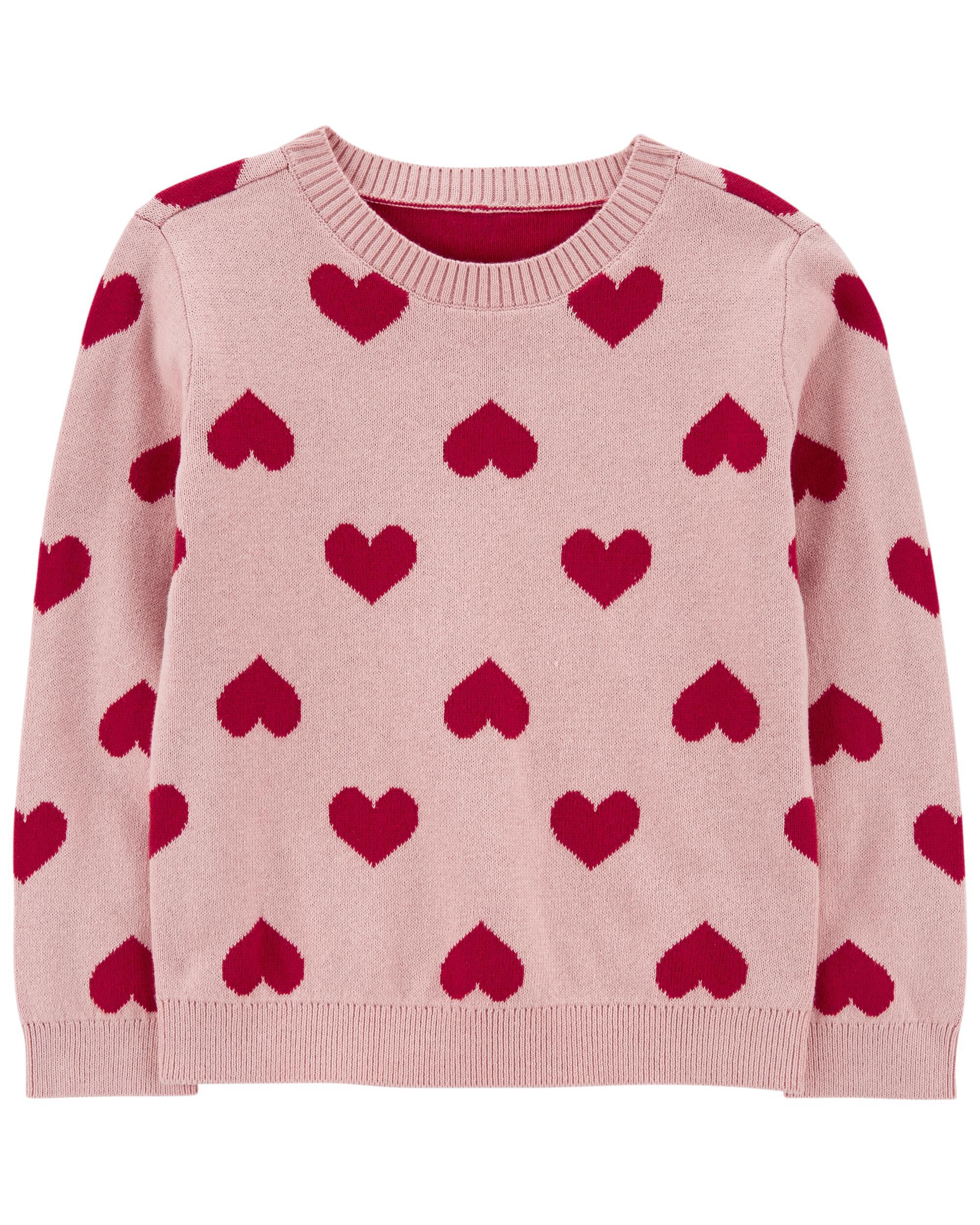 Toddler Heart French Terry Sweater