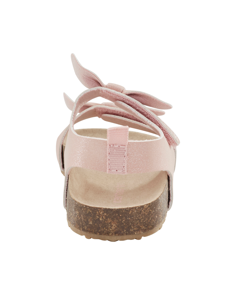 Toddler Strappy Casual Sandals - Pink, image 3 of 7 slides