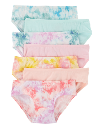 Enfant en bas âge Emballage de 7 culottes hipsters en coton extensible, 