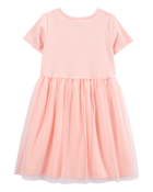 Kid Bunny Tutu Short-Sleeve Dress - Pink, image 2 of 4 slides