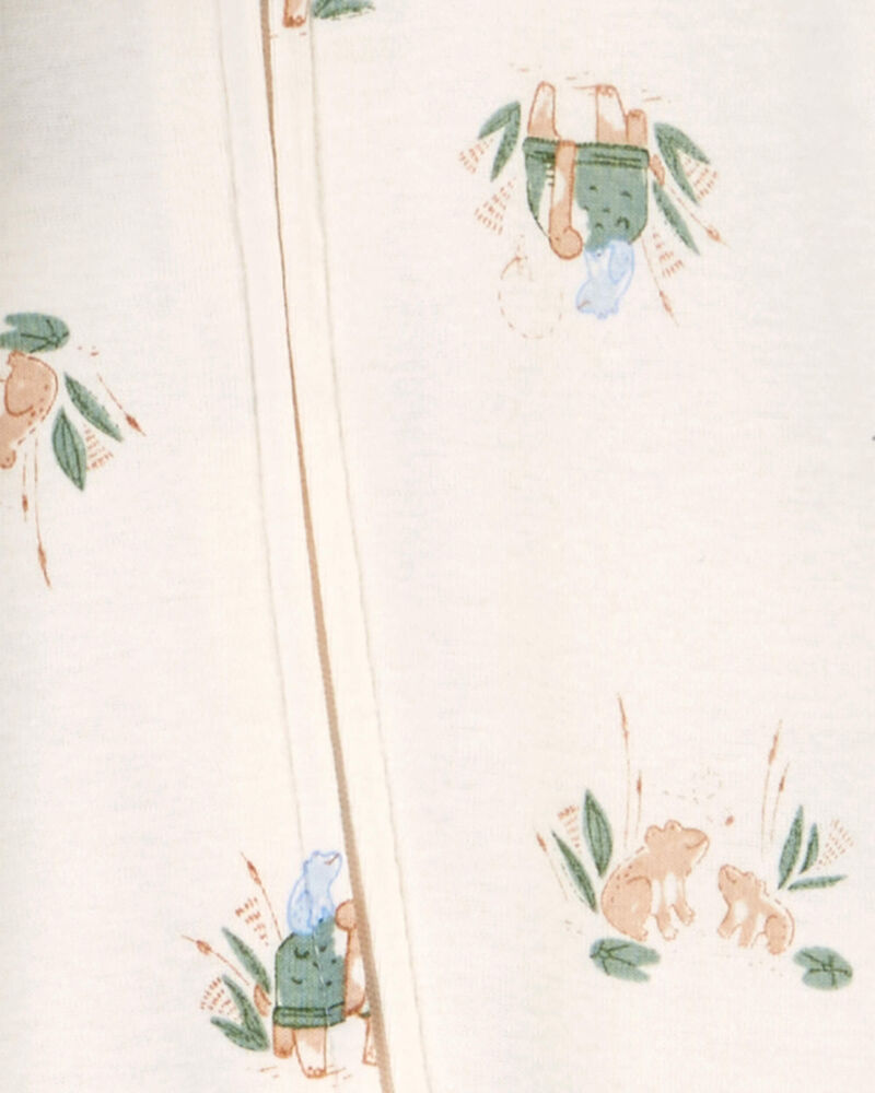 Baby Green Turtle 3-Piece Sleeper Set, image 3 of 4 slides