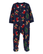 Baby 1-Piece  Gingerbread Fleece Footie Pyjamas
, image 1 of 4 slides