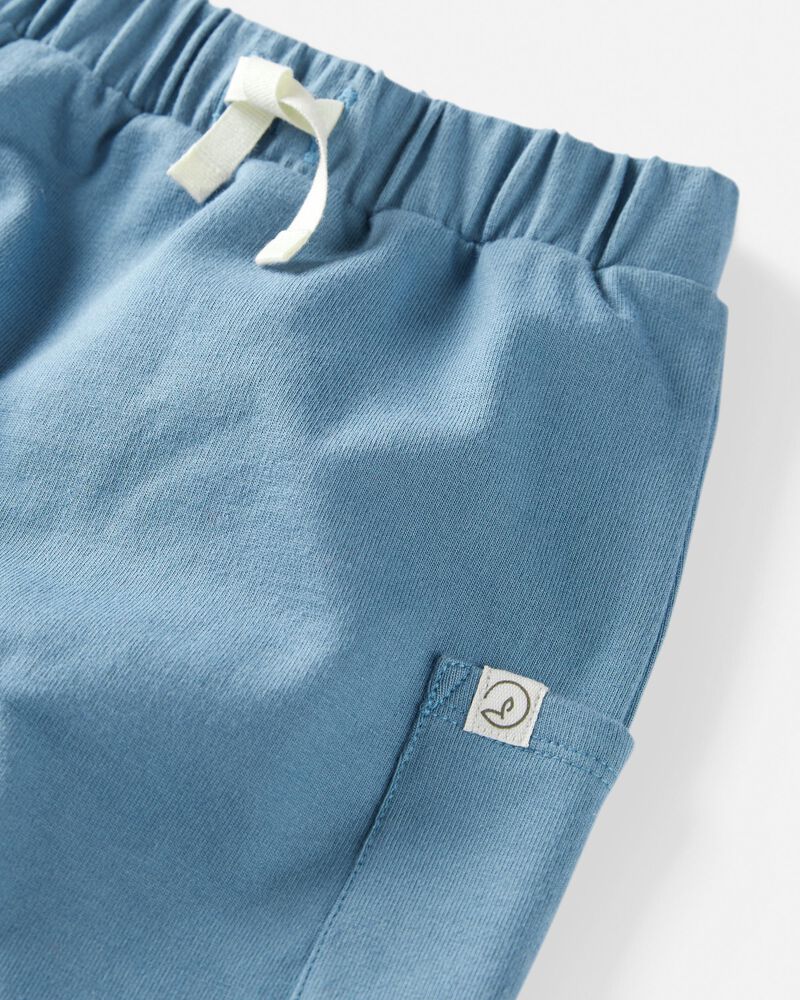Baby 2-Pack Organic Cotton French Terry Joggers, image 2 of 5 slides