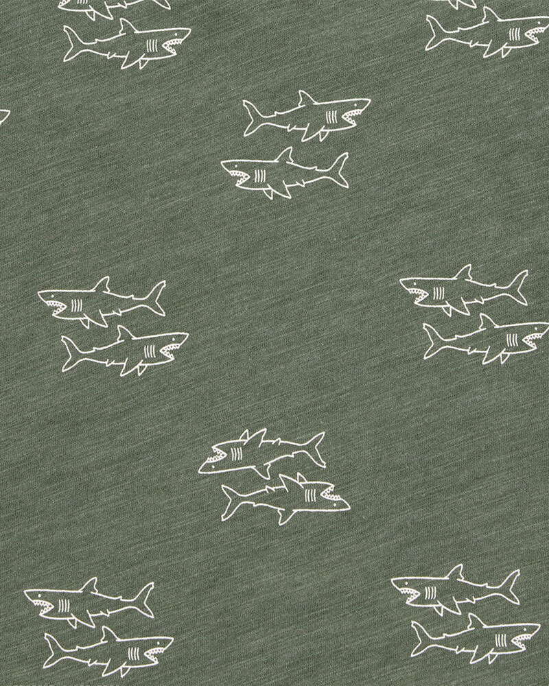 Bébé Débardeur sans manches en jersey flammé à requin, image 2 sur 3 diapositives