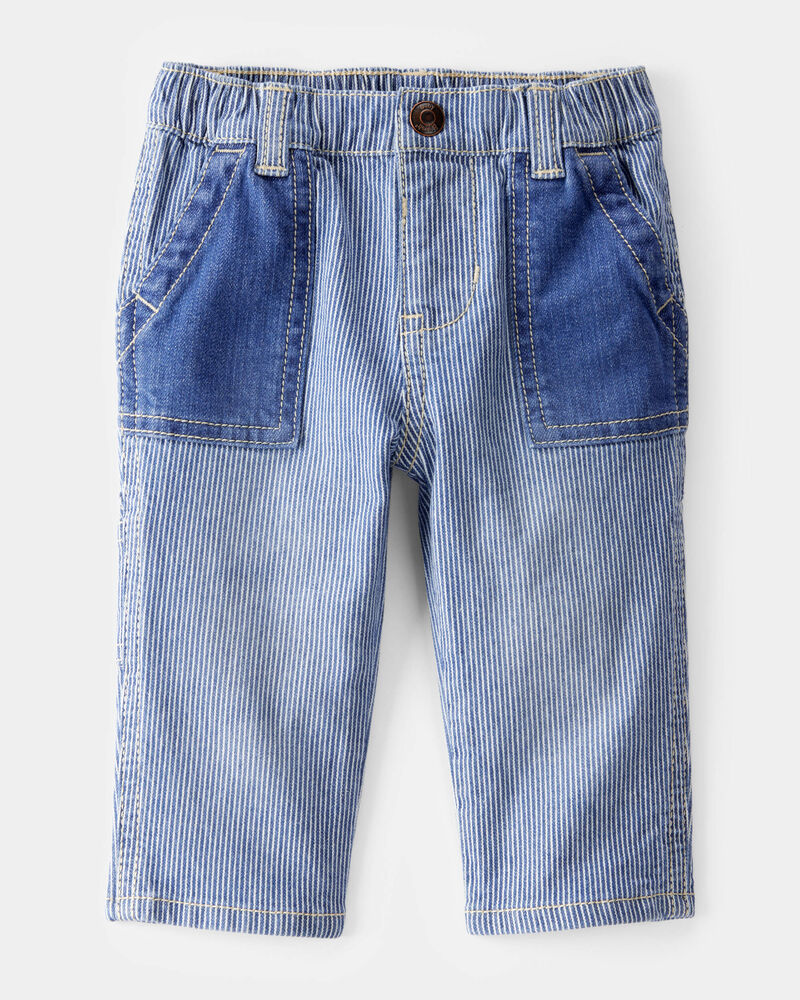 Bébé Jean en denim Hickory d'inspiration rétro - Lavage cornouailles, image 1 sur 4 diapositives